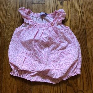 Baby CZ pink floral bubble